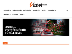 'azuzlet.hu' screenshot