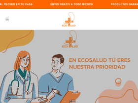 ECO SALUD MEXICO website screenshot