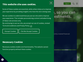 'ec-server.valueline.com' screenshot