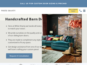 'whiteshanty.com' screenshot