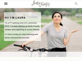 'laurafuentes.com' screenshot