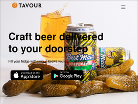 'tavour.com' screenshot