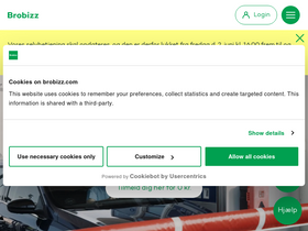 'brobizz.com' screenshot