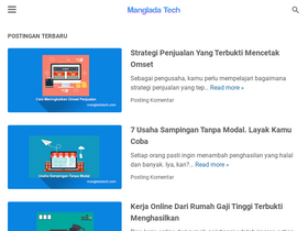 'mangladatech.com' screenshot