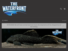 thewaterfrontslc.com homepage screenshot