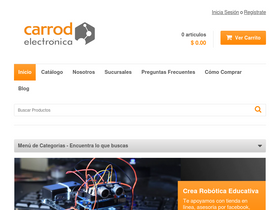 'carrod.mx' screenshot