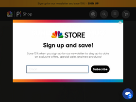 'nbcstore.com' screenshot