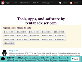 'rentanadviser.com' screenshot