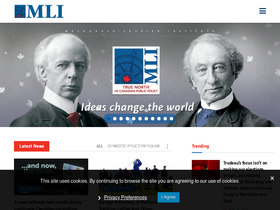 'macdonaldlaurier.ca' screenshot