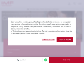 'imf-formacion.com' screenshot