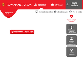 'davivienda.cr' screenshot