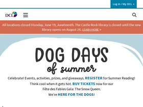 'dcl.org' screenshot