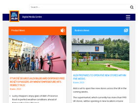 'aldipresscentre.co.uk' screenshot