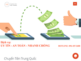 'chuyentienviettrung.vn' screenshot