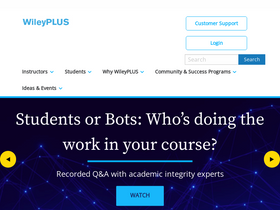 'wileyplus.com' screenshot