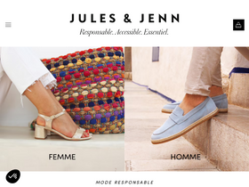 'julesjenn.com' screenshot