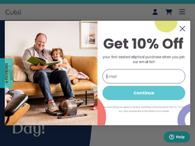 'cubii.com' screenshot