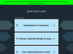 Phatomus.com website image