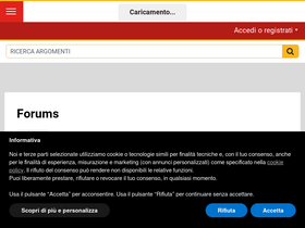 'forum-macchine.it' screenshot