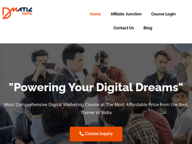 'dmaticdigital.com' screenshot