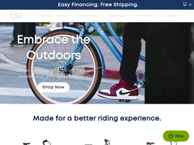 'blixbike.com' screenshot