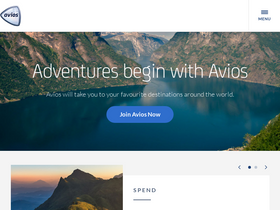 'avios.com' screenshot