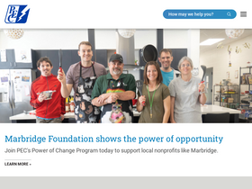 'pec.coop' screenshot