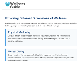 wellnessguide104.com