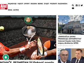 'aloonline.ba' screenshot