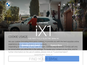 'bmw.co.za' screenshot