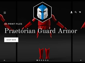 'galacticarmory.net' screenshot