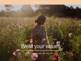 shopnoorandco.com homepage screenshot