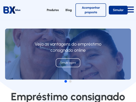 'bxblue.com.br' screenshot