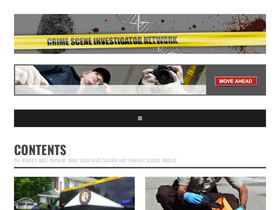 'crime-scene-investigator.net' screenshot