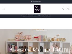 fancify.ca homepage screenshot