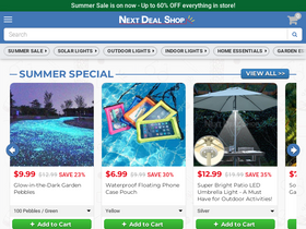 'nextdealshop.com' screenshot