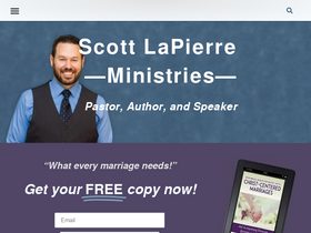 'scottlapierre.org' screenshot