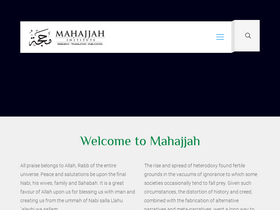 'mahajjah.com' screenshot