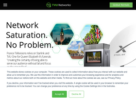 'tvunetworks.com' screenshot