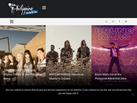 'philippineconcerts.com' screenshot