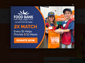 'foodbanknyc.org' screenshot