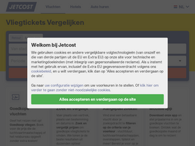 'jetcost.nl' screenshot