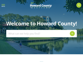 'hcdfrssizeup.howardcountymd.gov' screenshot