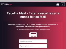 'escolhaideal.org' screenshot