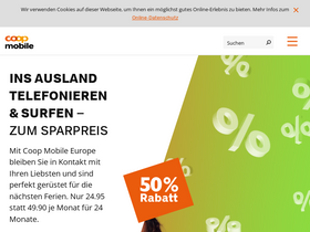 'coopmobile.ch' screenshot