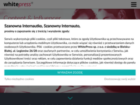 'whitepress.pl' screenshot