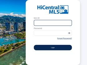 'hicentralmls.com' screenshot