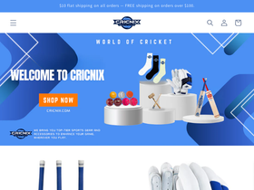 cricnix.com homepage screenshot