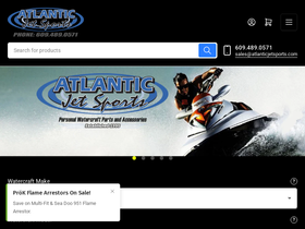 atlanticjetsport.com homepage screenshot