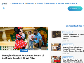 'milestomemories.com' screenshot